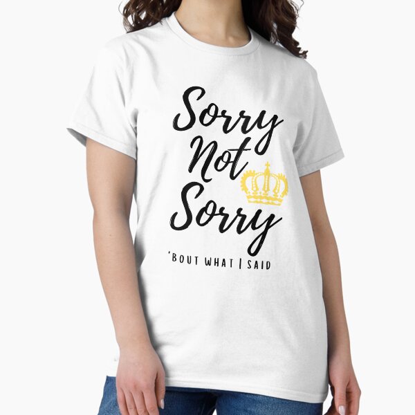 Item preview, Best Seller - Sorry not sorry six the musical designed and sold by PoppysMTPrints.