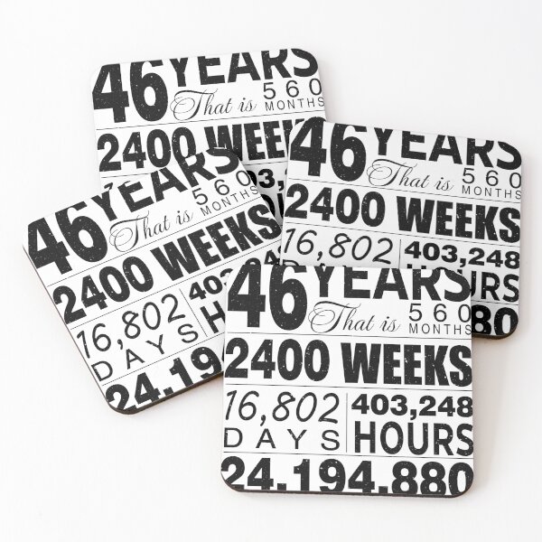 Item preview, 46 Years You Have Been Loved For 46 Years Celebration For 46th Birthday Party 46th Anniversary Birthday Gifts designed and sold by David David.