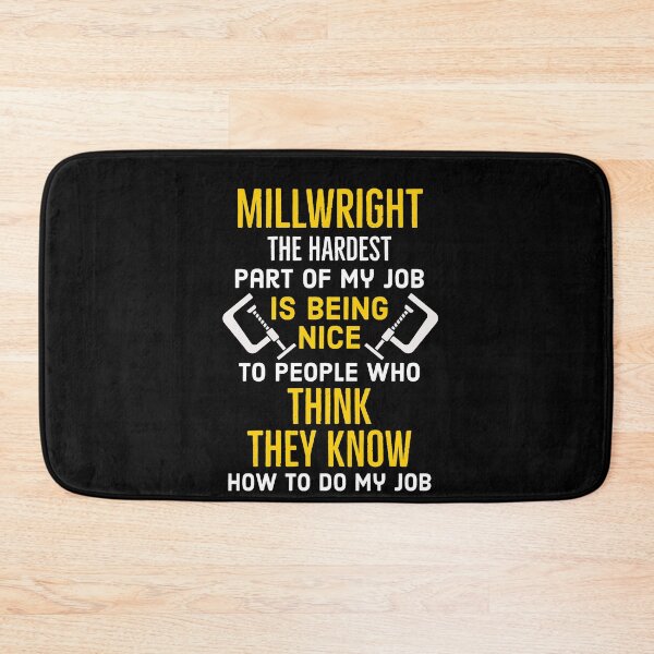 Item preview, Millwright Funny Gift designed and sold by AwesomeWorld1.