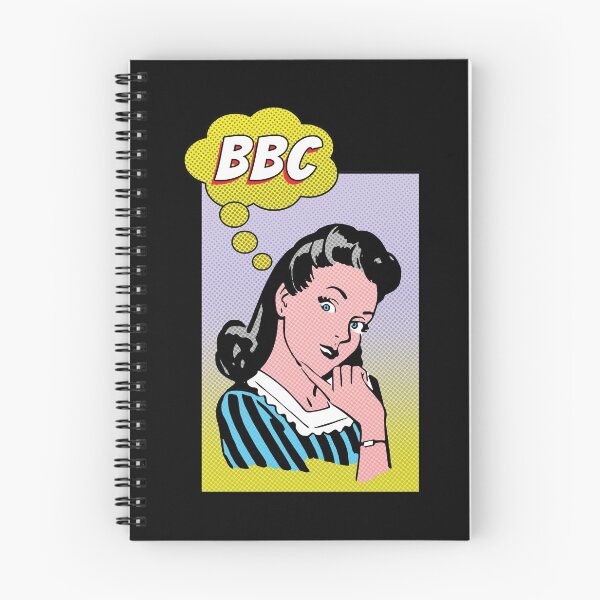 Item preview, Thinking About a BBC Funny Hot Wife Vintage Comic Style designed and sold by Beijo-Vertical.