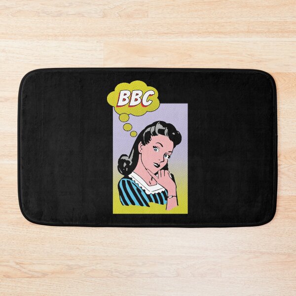 Item preview, Thinking About a BBC Funny Hot Wife Vintage Comic Style designed and sold by Beijo-Vertical.