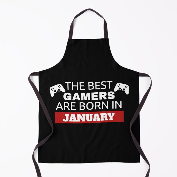 Item preview, The Best Gamers Are Born In January designed and sold by Superhero Gear.