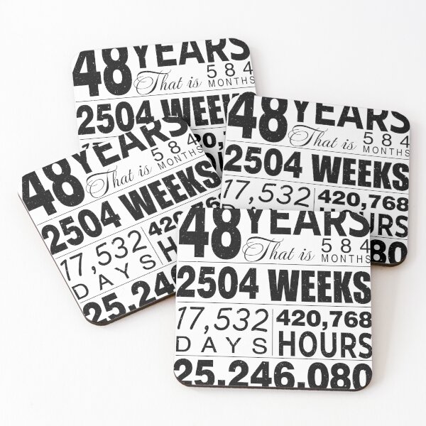 Item preview, 48 Years You Have Been Loved For 48 Years Celebration For 48th Birthday Party 48th Anniversary Birthday Gifts designed and sold by David David.