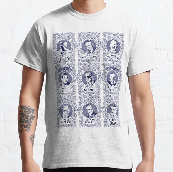 Tango Orchestra Leaders (in Blue) Classic T-Shirt
