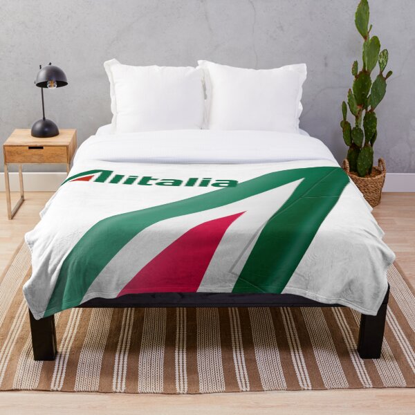 Alitalia Logo Throw Blanket