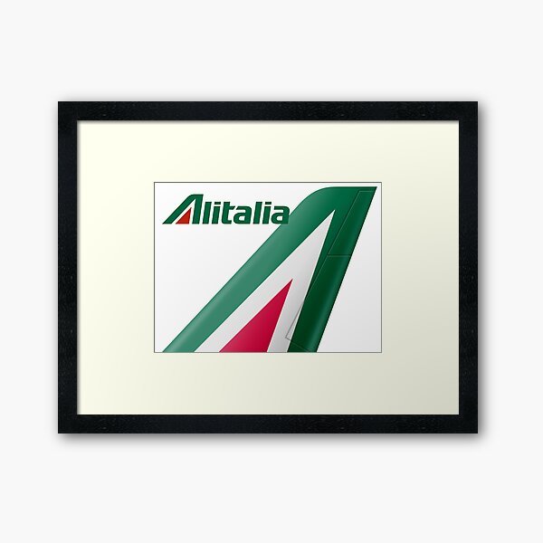 Alitalia Logo Framed Art Print