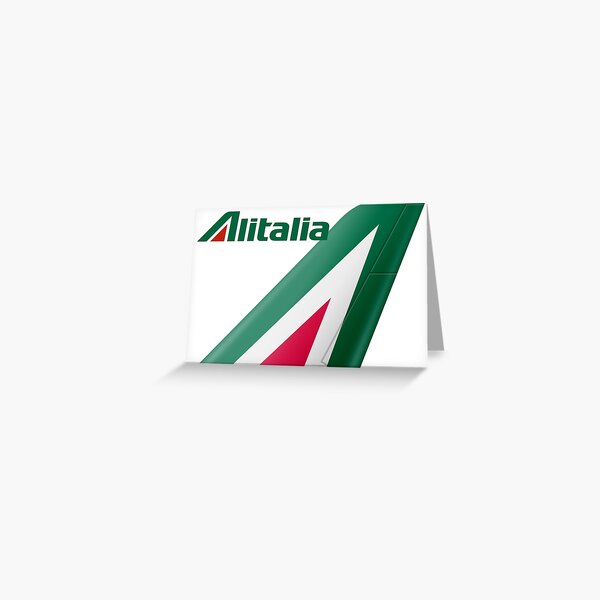 Alitalia Logo Greeting Card
