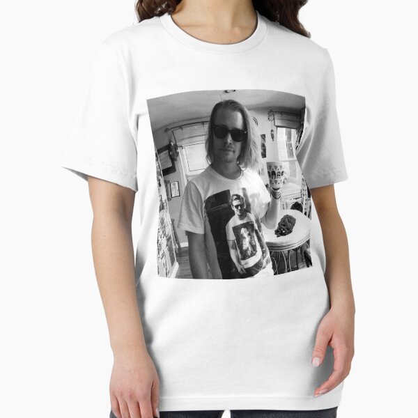 Item preview, Macaulay Gosling - t-shirt of Macaulay Culkin wearing a t-shirt of Ryan Gosling wearing a t-shirt of Macaulay Culkin designed and sold by Probably Clever.