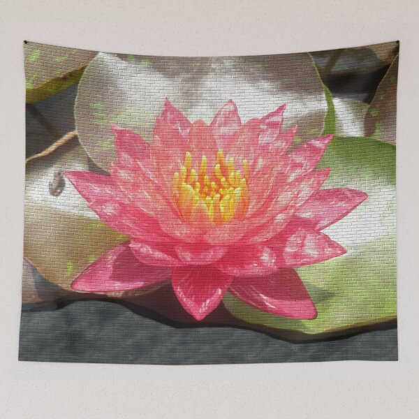 Item preview, Pseudomurals 00034 (Pink Water Lily) designed and sold by CleanWIP.