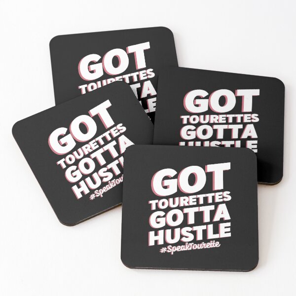 Item preview, Got Tourettes Gotta Hustle, Tourette Syndrome Awareness  designed and sold by MJDezigns.