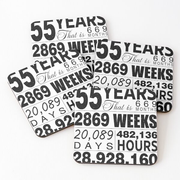 Item preview, 55 Years You Have Been Loved For 55 Years Celebration For 55th Birthday Party 55th Anniversary Birthday Gifts designed and sold by David David.