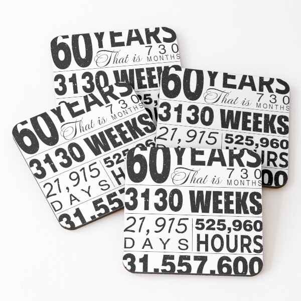 Item preview, 60 Years You Have Been Loved For 60 Years Celebration For 60th Birthday Party 60th Anniversary Birthday Gifts designed and sold by David David.