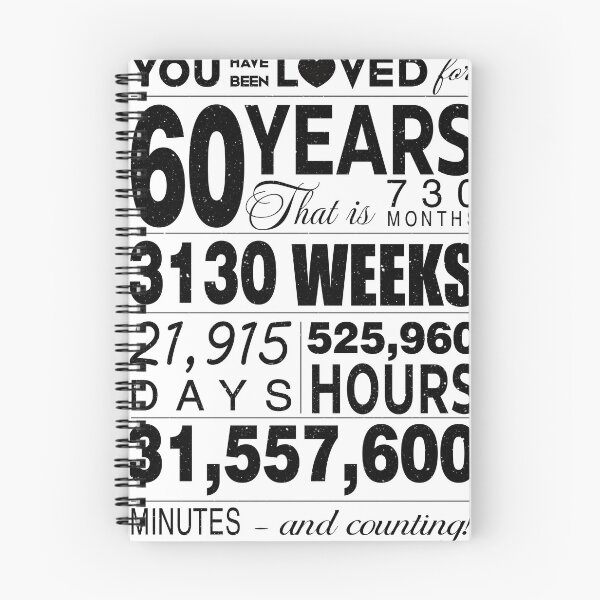 Item preview, 60 Years You Have Been Loved For 60 Years Celebration For 60th Birthday Party 60th Anniversary Birthday Gifts designed and sold by David David.