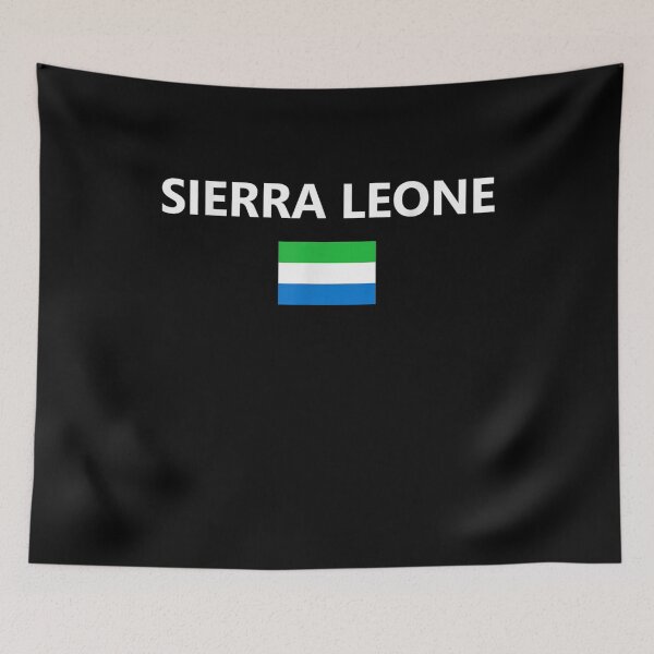 Item preview, Sierra Leone Flag Country  designed and sold by beatabea.