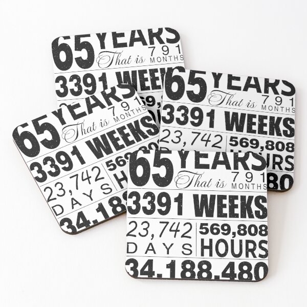 Item preview, 65 Years You Have Been Loved For 65 Years Celebration For 65th Birthday Party 65th Anniversary Birthday Gifts  designed and sold by David David.