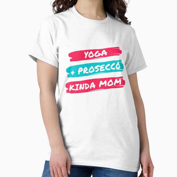 Item preview, Yoga and prosecco kinda mom designed and sold by TheGreenGoat.