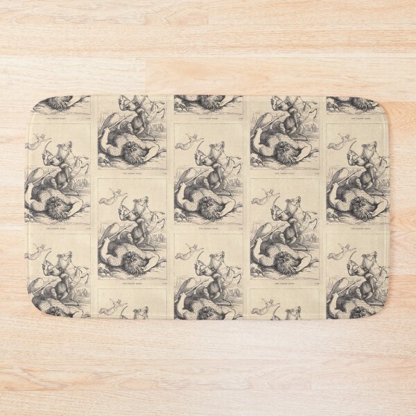 Item preview, Jack the Giant killer vintage artwork illustration designed and sold by Vintage Designs +.