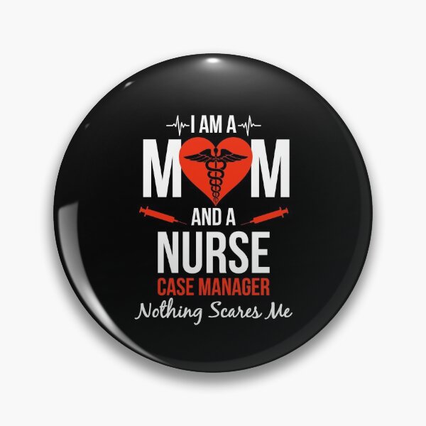 Item preview, Mom And A Nurse Case Manager Nothing Scares Me designed and sold by AwesomeWorld1.