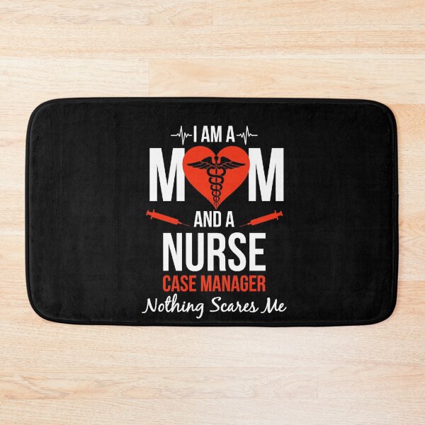 Item preview, Mom And A Nurse Case Manager Nothing Scares Me designed and sold by AwesomeWorld1.