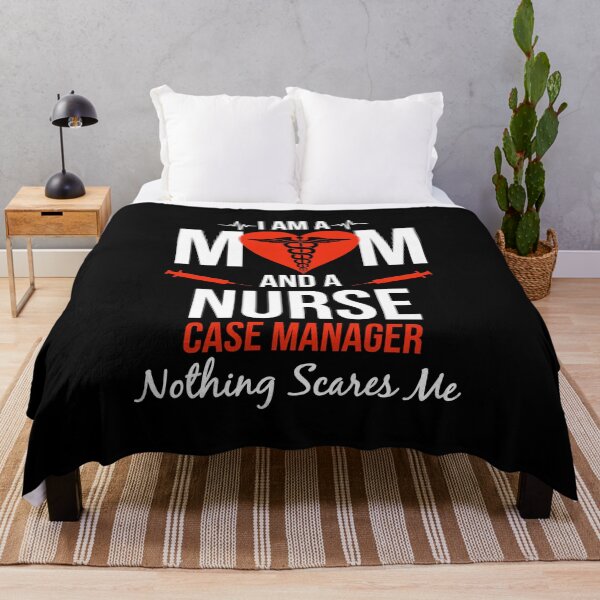 Item preview, Mom And A Nurse Case Manager Nothing Scares Me designed and sold by AwesomeWorld1.