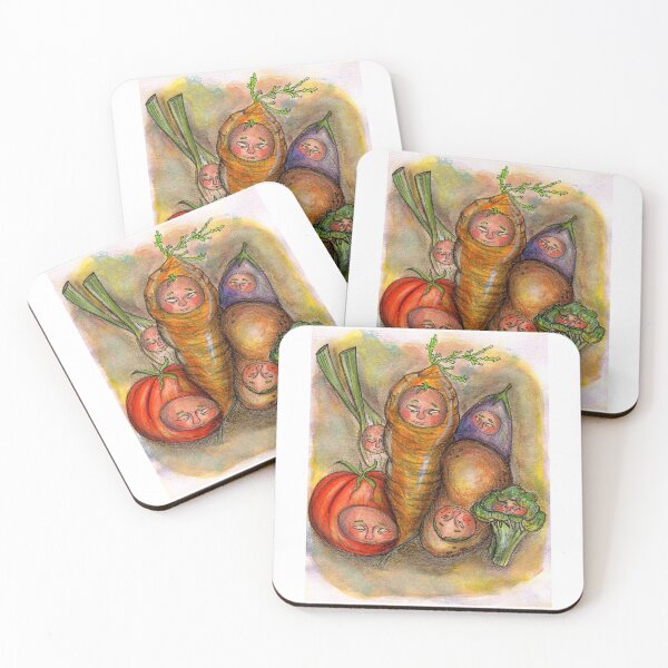 Item preview, The Whimsical Vegetable Crew designed and sold by Whimsical-Hovel.