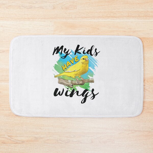 Item preview, My Kids Have Wings Canary Mom Dad Parent designed and sold by jaygo.