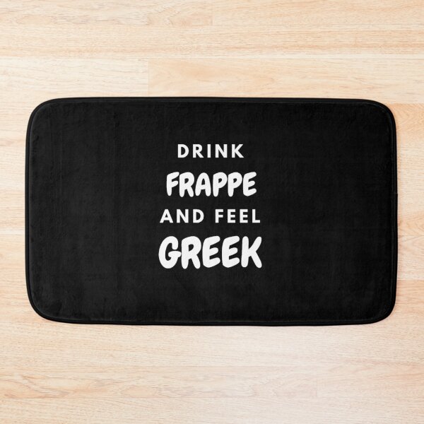 Item preview, Drink Frappe and Feel Greek, Gifts, Apparel, Wall Art, Home Decor designed and sold by TheGreekGuy.