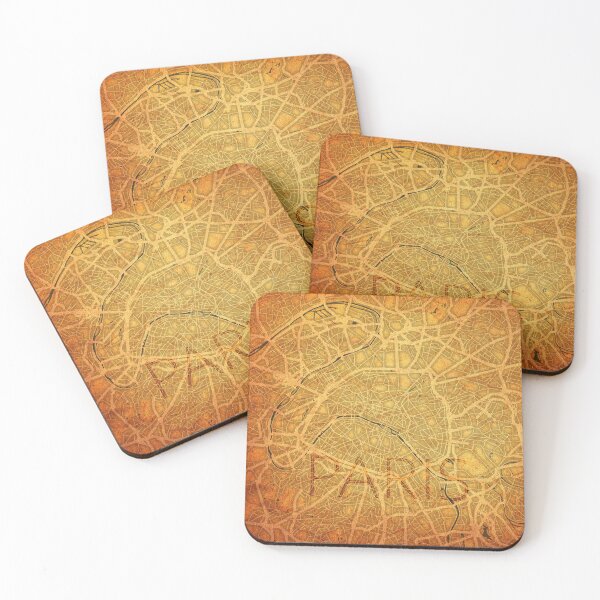 Item preview, old map of Paris designed and sold by Michal Baranski.