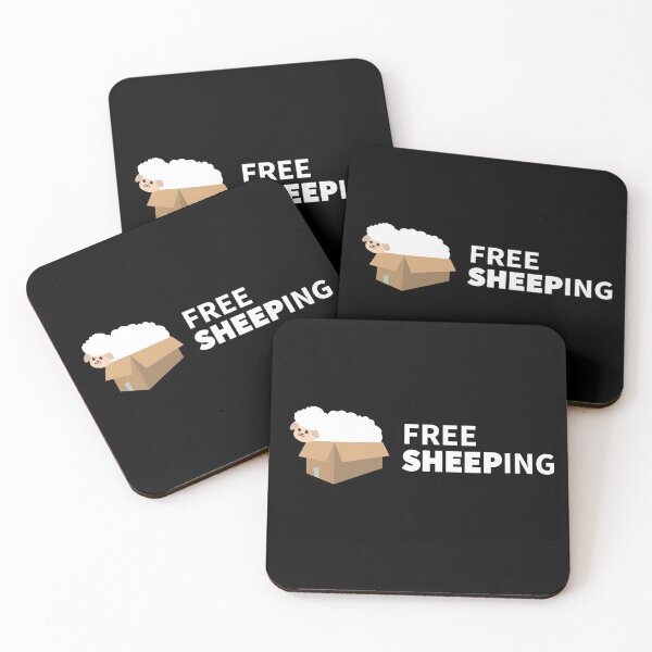 Item preview, Free Shipping Sheep | Gift Ideas | Birthday | Puns Jokes designed and sold by Fluffy-Vectors.