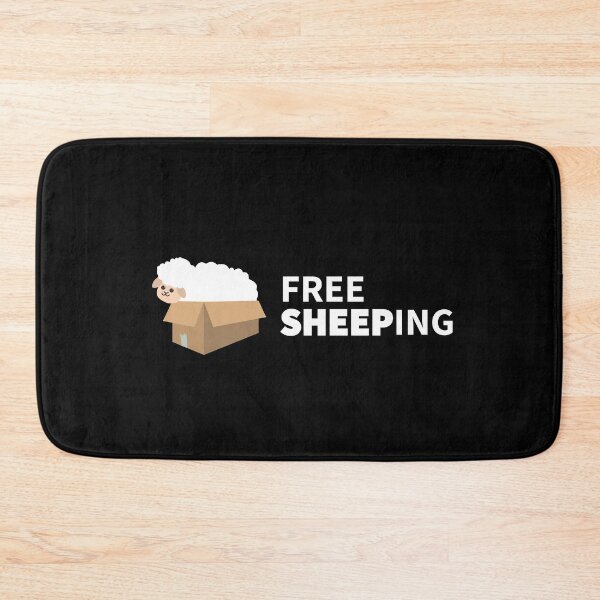 Item preview, Free Shipping Sheep | Gift Ideas | Birthday | Puns Jokes designed and sold by Fluffy-Vectors.