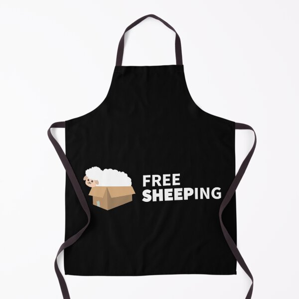 Item preview, Free Shipping Sheep | Gift Ideas | Birthday | Puns Jokes designed and sold by Fluffy-Vectors.