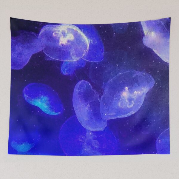 Item preview, Jellyfish- Blue designed and sold by Designs By YL.