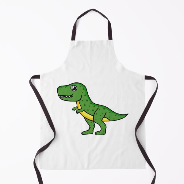 Item preview, Super cute dark green happy dinosaur, so adorable dino from prehistory designed and sold by Barolina.