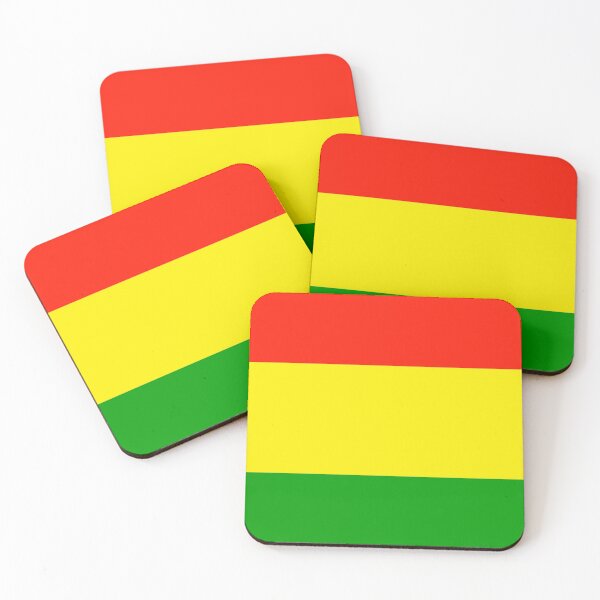 Item preview, Red Yellow Green Horizontal Grid Pattern   designed and sold by Wishmi Lucky.