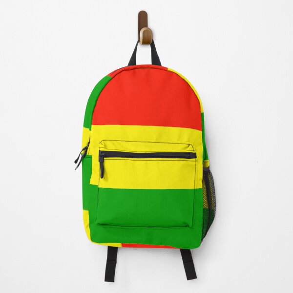 Item preview, Red Yellow Green Horizontal Grid Pattern designed and sold by Wishmi Lucky.