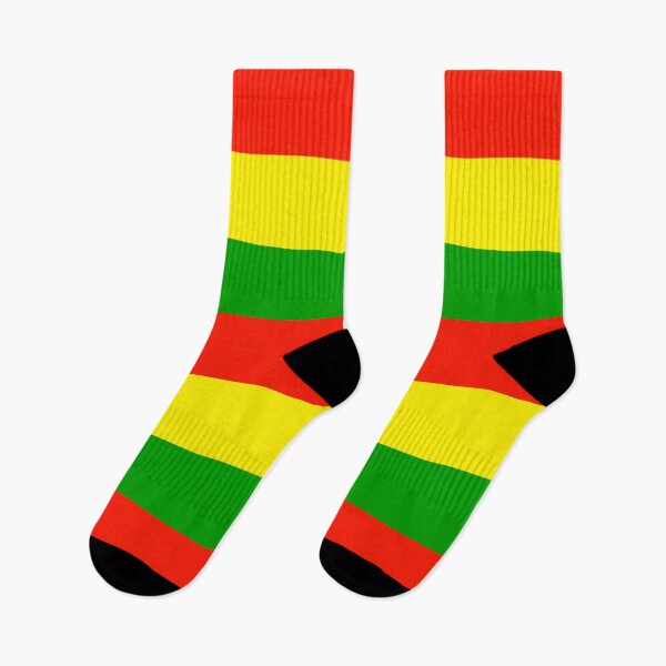 Item preview, Red Yellow Green Horizontal Grid Pattern   designed and sold by Wishmi Lucky.