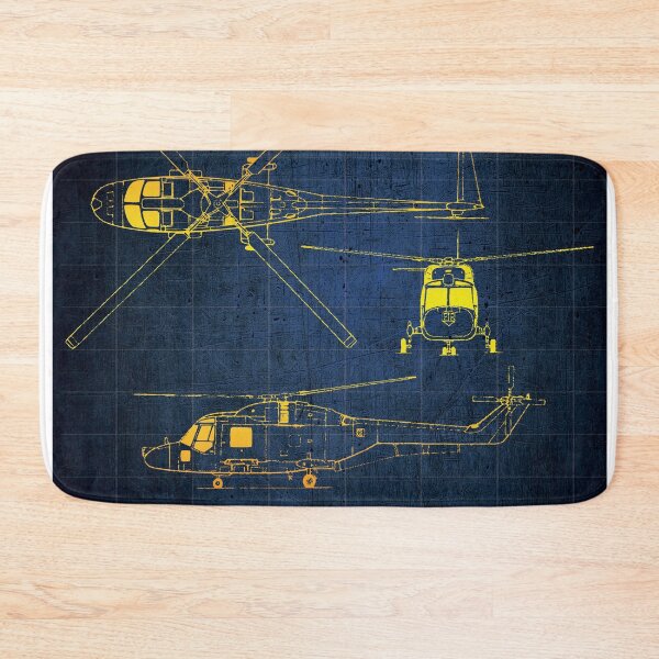 Item preview, Westland Lynx Vintage Blueprint designed and sold by dacdibac.