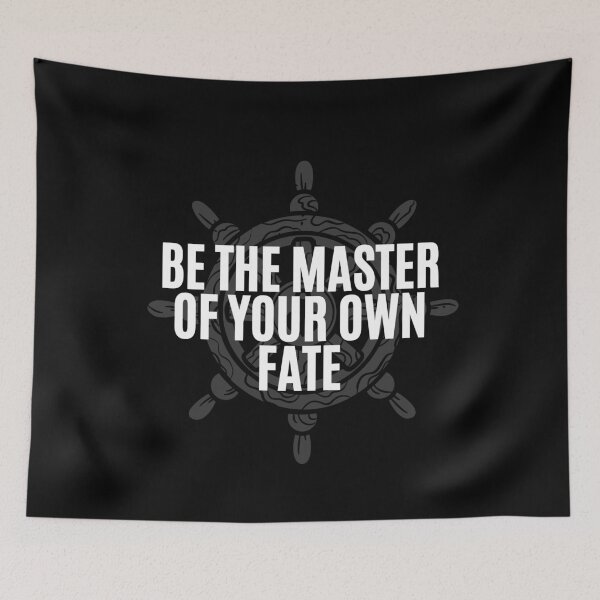 Item preview, Master of Fate - Sailing Quote designed and sold by Passion-For-Sea.