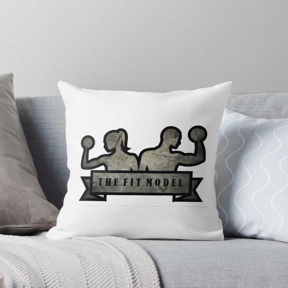 Vista previa del artículo con la obra «Cojín», diseñado y vendido por TheFitModel.
