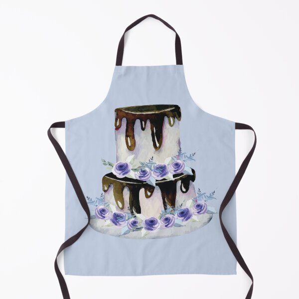 Item preview, Chocolate Drizzle and Vanilla Floral Tier Wedding Cake designed and sold by Alicia Chee.