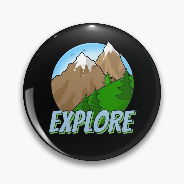 Item preview, Explore - hiking, mountaineer and outdoor adventure design designed and sold by Gerhanj.
