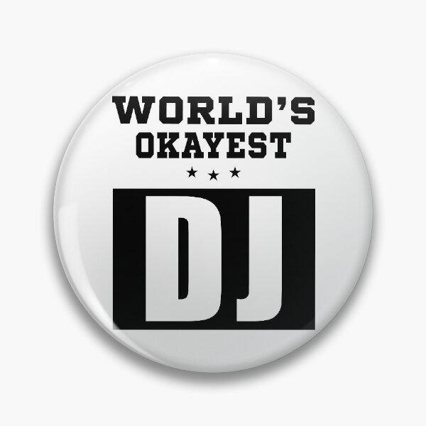 Item preview, World's Okayest Dj funny designed and sold by BestUncommonTee.
