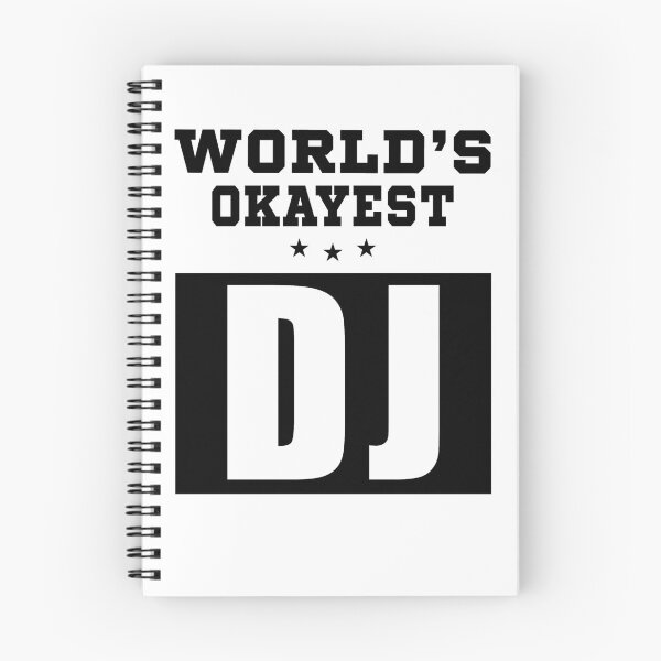 Item preview, World's Okayest Dj funny designed and sold by BestUncommonTee.