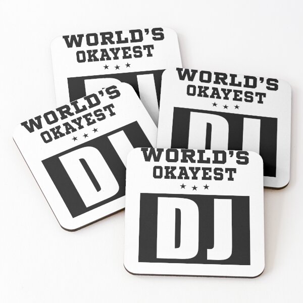Item preview, World's Okayest Dj funny designed and sold by BestUncommonTee.