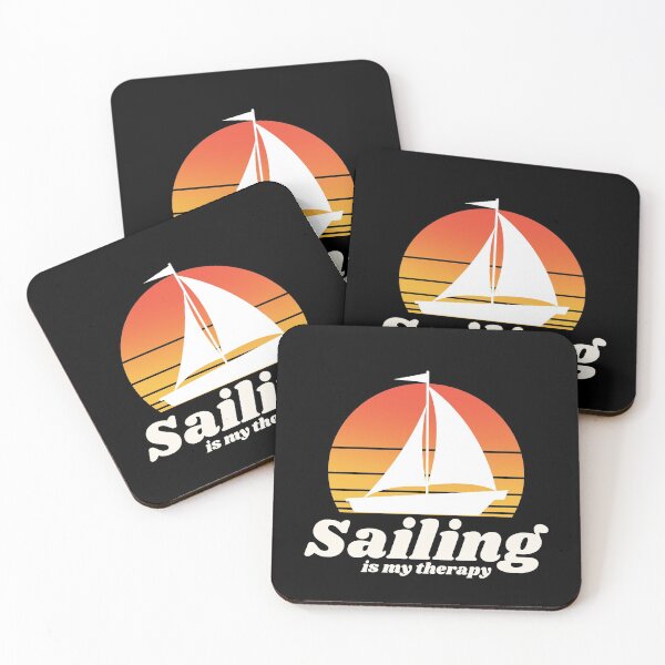 Item preview, Sailing Is My Therapy - For Sailing Addicts designed and sold by Passion-For-Sea.