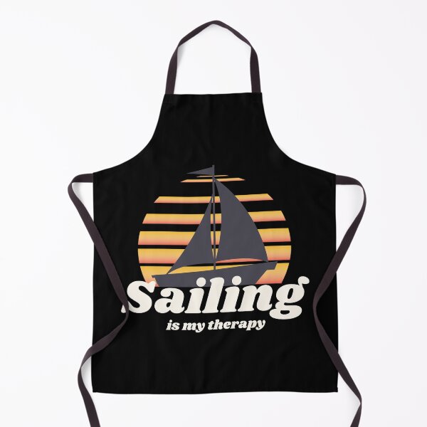 Item preview, Sailing Is My Therapy - For Sailing Addicts designed and sold by Passion-For-Sea.