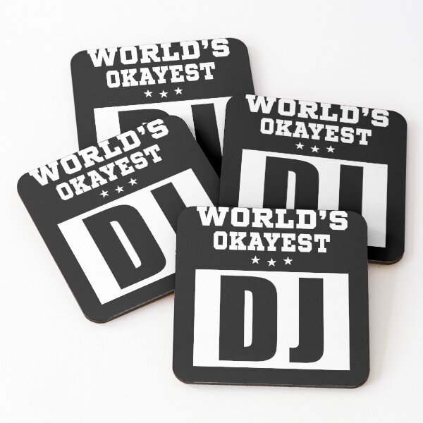 Item preview, World's Okayest Dj funny designed and sold by BestUncommonTee.