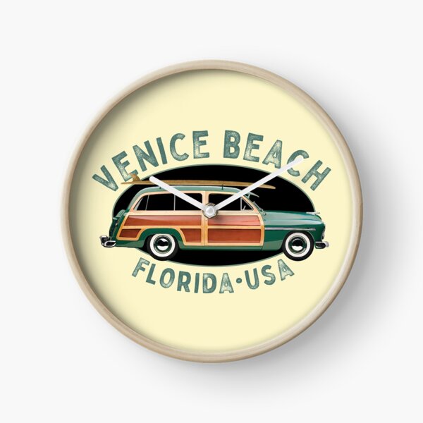 Item preview, Venice Beach Florida Vintage Surfing Design designed and sold by Futurebeachbum.
