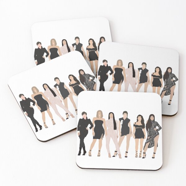 Item preview, Ilustración digital de las Kardashians designed and sold by VicIllustrate.