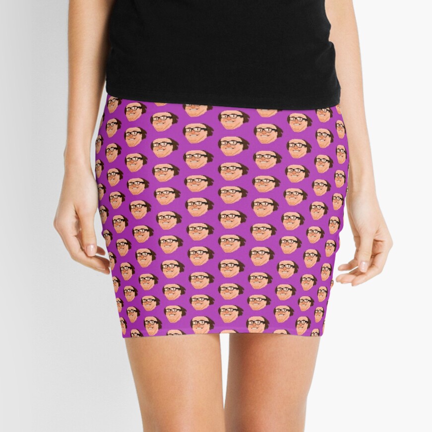 "Danny Devito - Pixel Sprite" Mini Skirt by Octilious | Redbubble